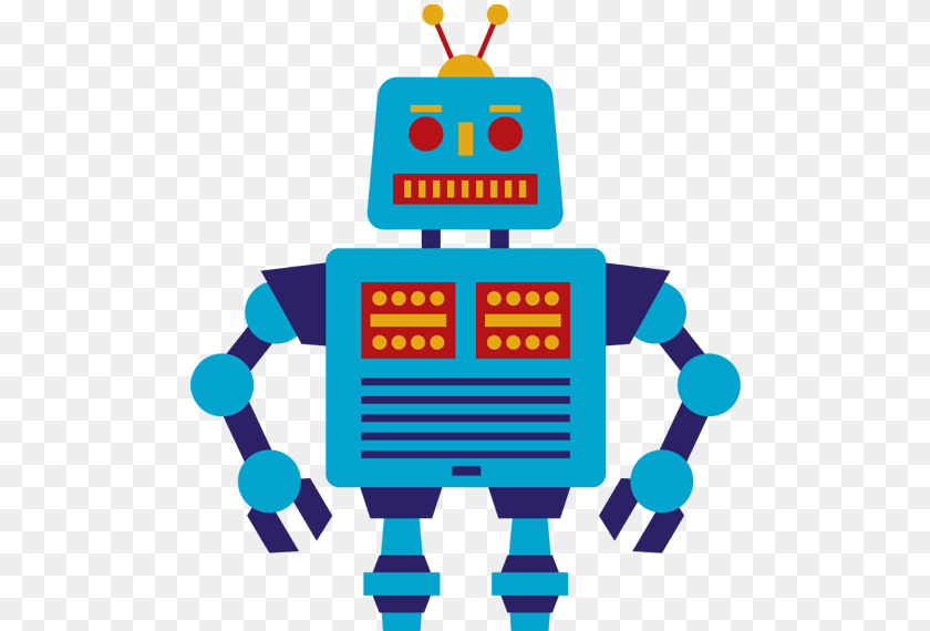 Futuristic Clipart Big Robot Transparent PNG