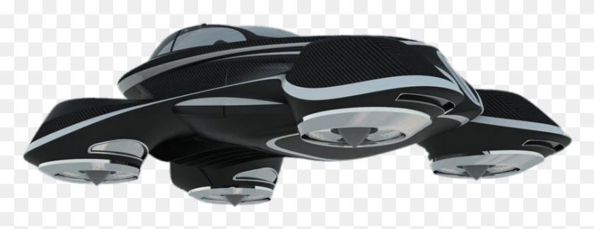 836x284 Futuristic Flying Car, Vehicle, Transportation, Spaceship HD PNG Download