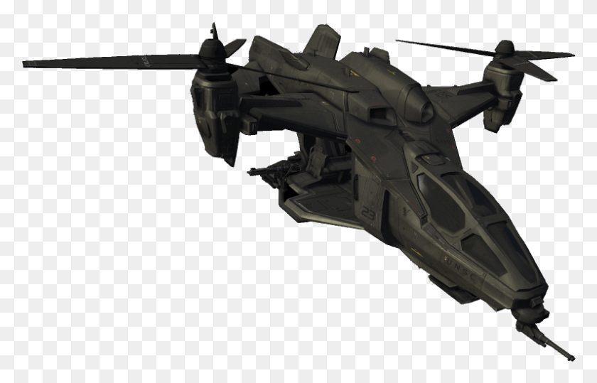794x488 Футуристический Вертолет Вертолет Halo Reach Falcon, Космический Корабль, Самолет, Транспортное Средство Hd Png Скачать