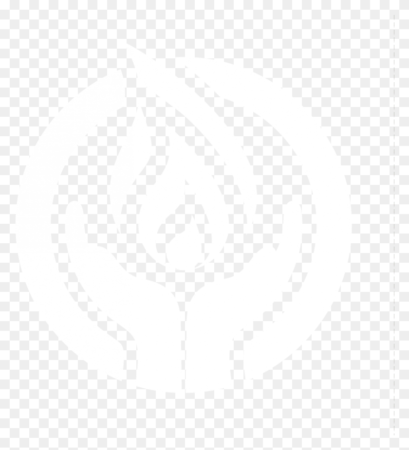 812x901 Fuufhc Logo White 10in 900px Clear Emblem, Symbol, Trademark, Stencil HD PNG Download