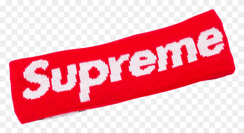 903x461 Fw Supreme Hypebeast Red Fleece Headband Label, Accessories, Accessory, Text HD PNG Download
