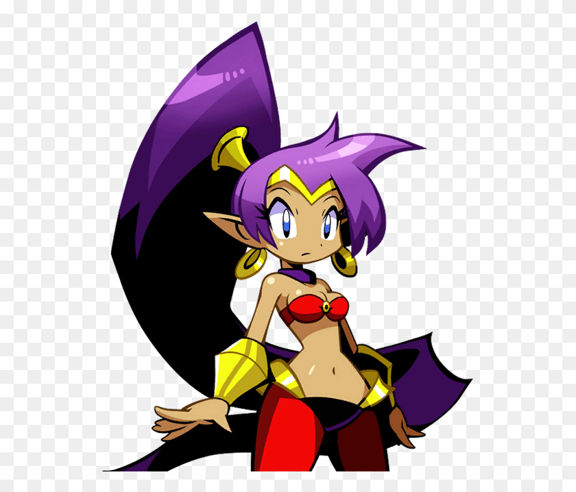 544x658 Descargar Png Fx Cine Shantae Pose Smash Bros Ultimate Shantae, Graphics, Light Hd Png