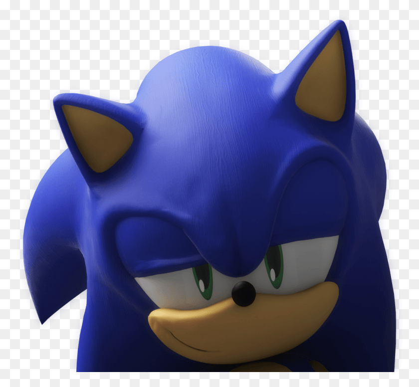 1046x961 G Technology Sonic The Hedgehog Smirk, Toy, Inflatable, Figurine HD PNG Download