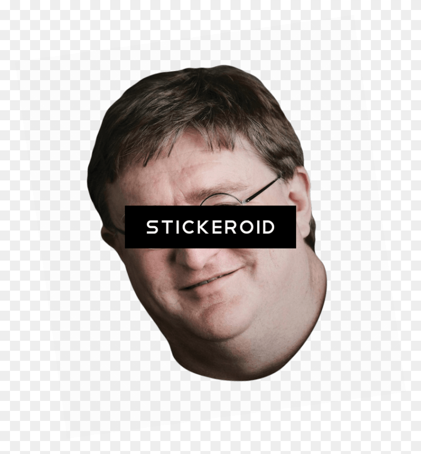 822x892 Gabe Newell Smile, Face, Person, Head HD PNG Download