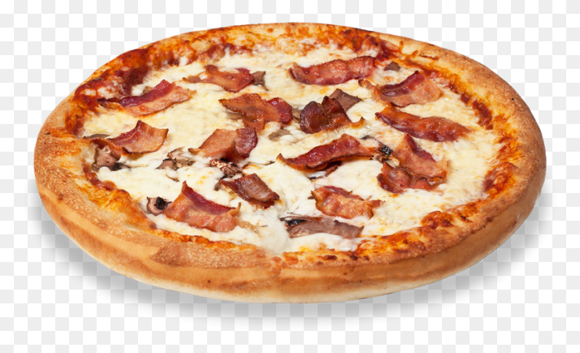 890x516 Gabriel Pizza, Food, Pork, Bacon HD PNG Download