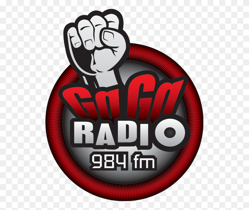 533x647 Gaga Logo Fist No Glow Cartoon, Label, Text, Dynamite HD PNG Download