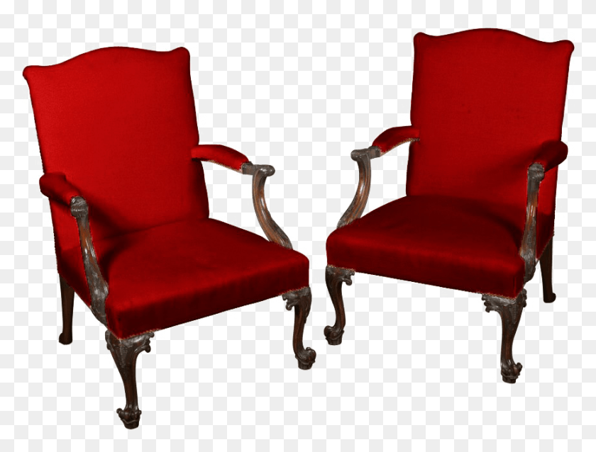 865x641 Gainsborough Chair Transparent Image Club Chair, Furniture, Armchair, Throne HD PNG Download