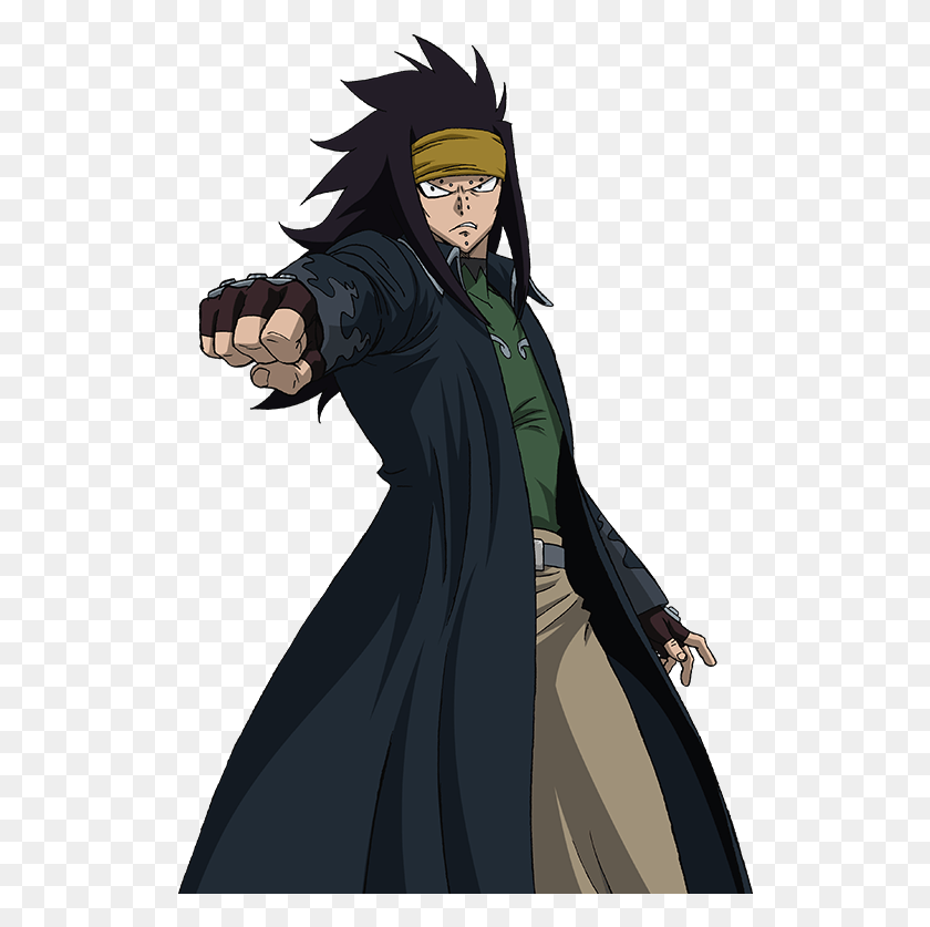 522x777 Gajeel Fairy Tail Gajeel, Person, Human, Hand HD PNG Download