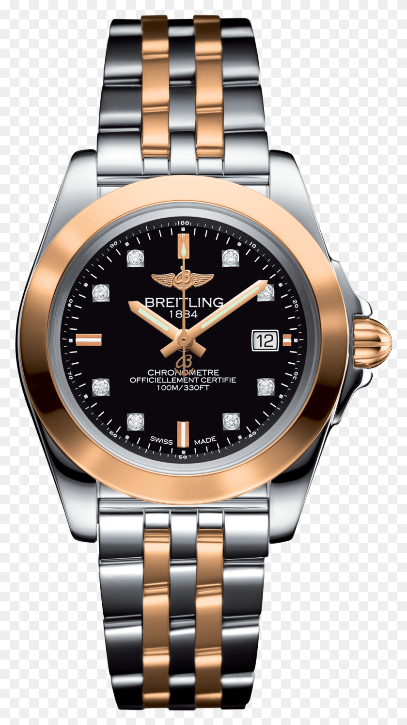1027x1890 Galactic 32 Sleek Edition Steel Amp Rose Gold Breitling Galactic 32 Sleek Edition, Wristwatch, Clock Tower, Tower HD PNG Download