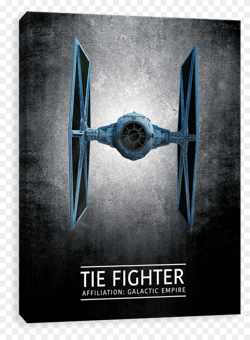 885x1225 Galactic Empire Tie Fighter, Poster, Advertisement, Flyer HD PNG Download