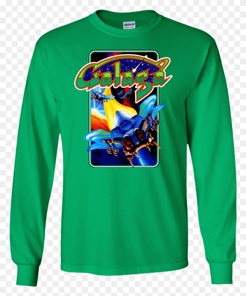 939x1145 Galaga Retro Arcade Video Game Galaga 88 Marquee, Sleeve, Clothing, Apparel HD PNG Download