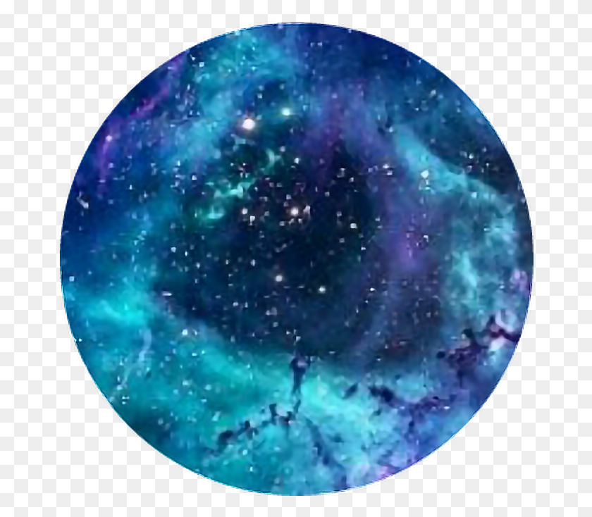 Galaxia Galaxy Sticker Andrea Galaxia Kawaii Stickers Rosette Nebula, Moon, Outer Space, Night HD PNG Download