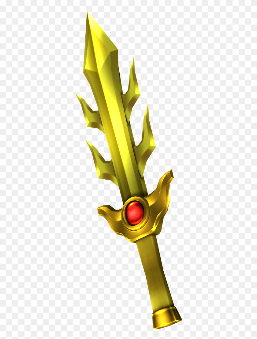 354x1046 Galaxia Sword 3d Model By Thegoldenmcl Dabdm2z Emblem, Weapon, Weaponry, Spear HD PNG Download