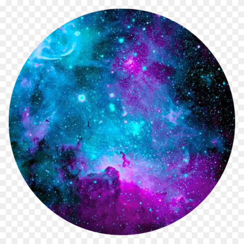 1024x1024 Galaxy Circle Background Freetoedit Tosca Galaxy, Outer Space, Astronomy, Universe HD PNG Download