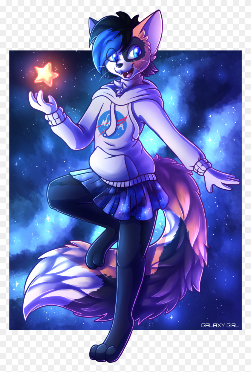 1054x1601 Galaxy Furries, Graphics, Disfraz Hd Png