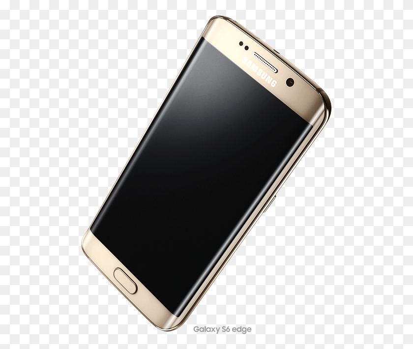 511x650 Descargar Png Galaxy S6 Edge En Oro Platino Iphone, Teléfono Móvil, Electrónica Hd Png