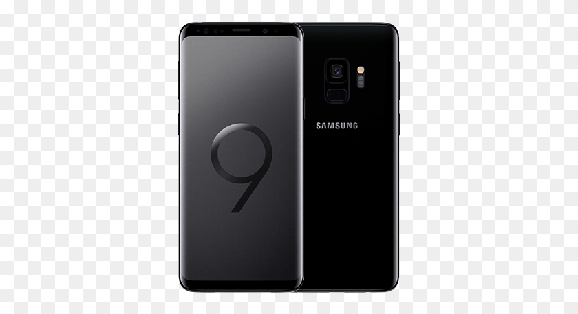 326x397 Descargar Png Galaxy S9 Midnight Black, Samsung Galaxy S9 Negro, Teléfono Móvil, Electrónica Hd Png