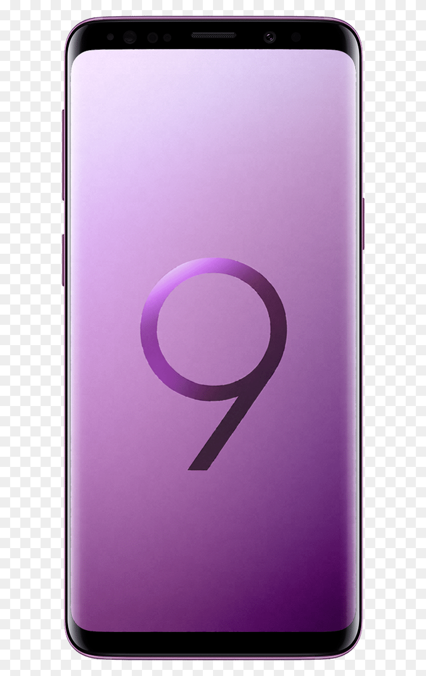 600x1272 Galaxy S9 Прозрачный Фон Samsung Galaxy S9 64Gb Dual Sim Lilac Purple, Мобильный Телефон, Телефон, Электроника Hd Png Скачать