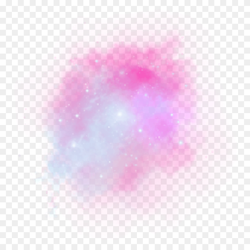 1024x1024 Стикер Галактики Звезда Галактика Tumblr, Кристалл, Фиолетовый, Минерал Hd Png Скачать