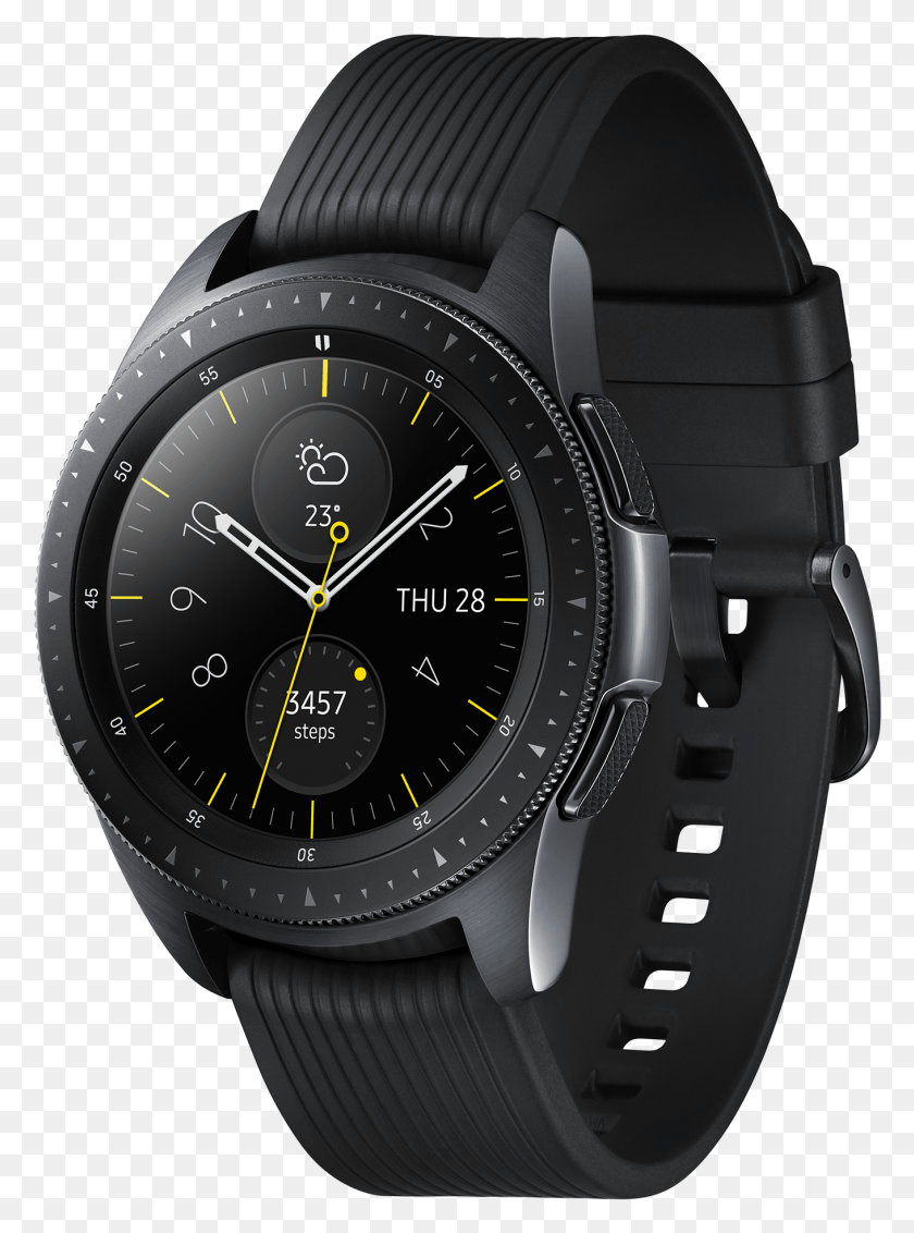 1359x1869 Galaxy Watch Дата Выпуска Цена Спецификация Усилителя Galaxy Watch 42 Черный, Наручные Часы Hd Png Скачать
