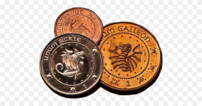 516x380 Galeoes Гарри Поттер Galees Sicles E Nuques, Монета, Деньги, Никель Png Скачать