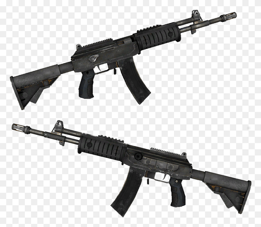 816x701 Galilar Worldmodel Csgo Double Side Assault Rifle, Weapon, Weaponry, Guitar HD PNG Download