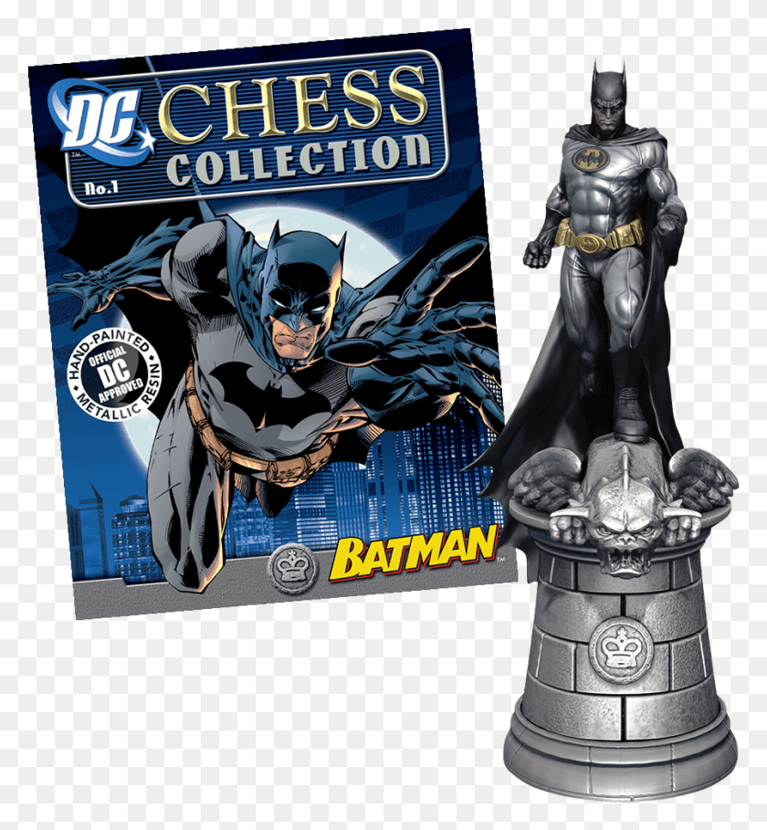 897x977 Gallery Dc Chess Collection Batman, Person, Human, Toy HD PNG Download
