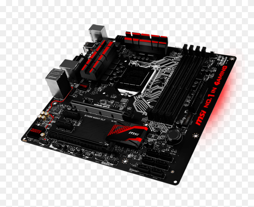 1024x820 Gallery For B150m Night Elf B150m Night Elf Motherboard, Computer, Electronics, Computer Hardware HD PNG Download