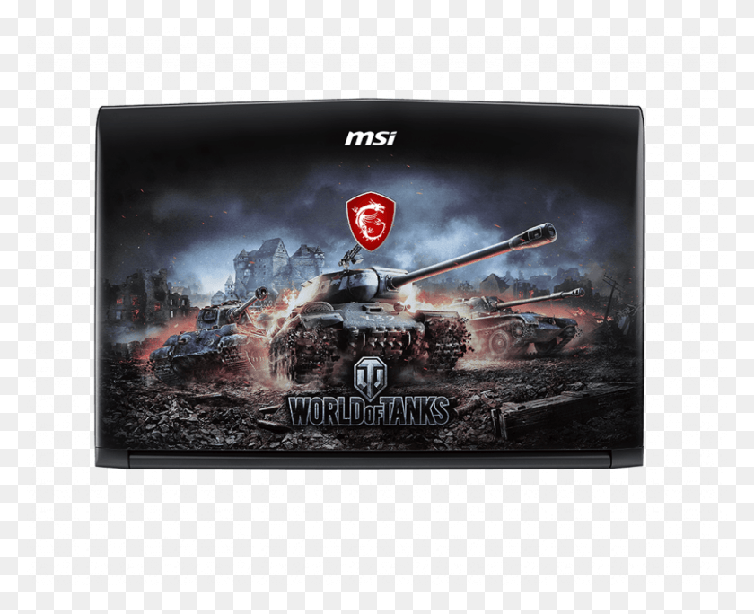 1024x820 Gallery For Gp62m 7rex World Of Tanks Edition Msi, Halo, Screen, Vehicle HD PNG Download