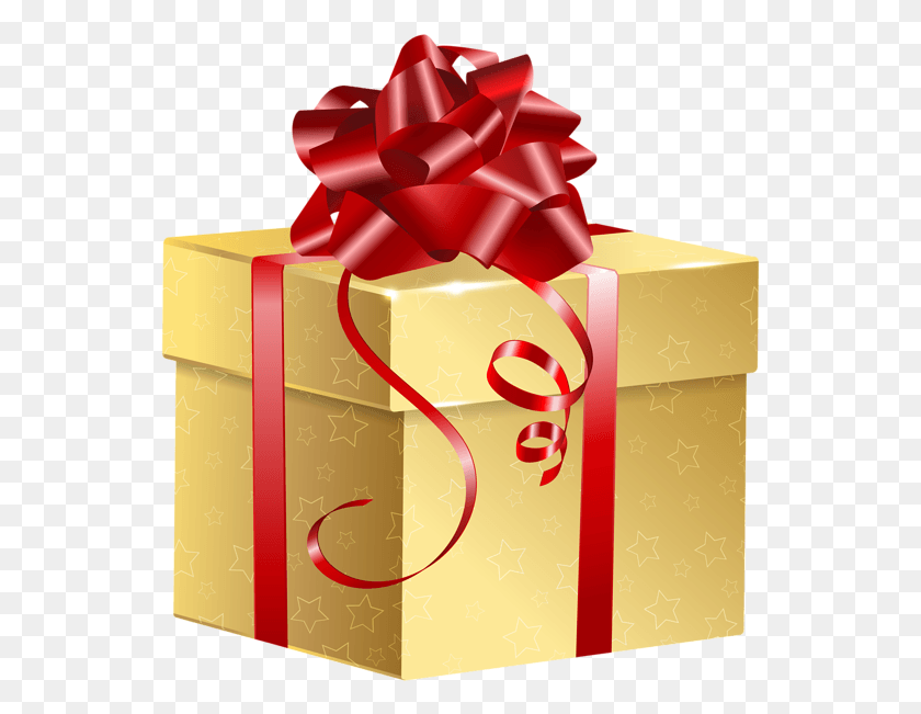 547x591 Gallery Gifts And Chocolates Gold Christmas Present, Gift, Box HD PNG Download