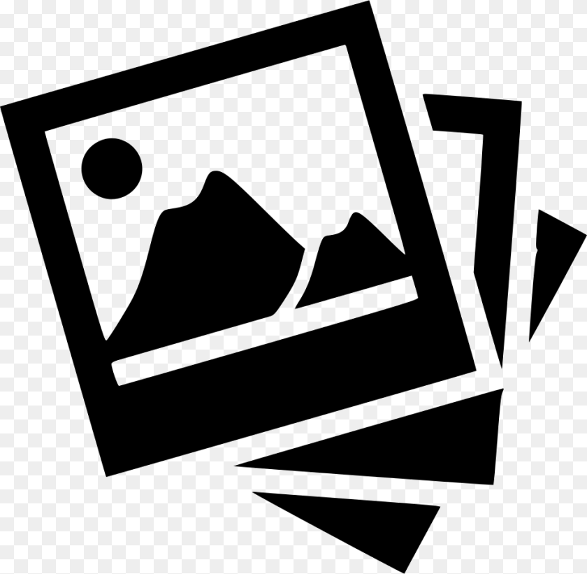 Gallery Icon Photographer, Stencil, Blackboard Sticker PNG