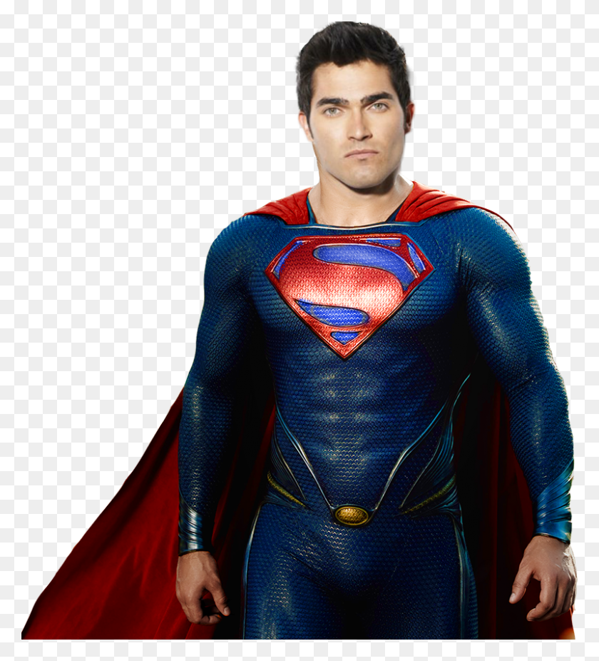 800x889 Gallery Image 1 Tyler Hoechlin As Superman, Clothing, Apparel, Costume HD PNG Download