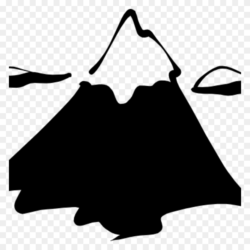 1024x1024 Gallery Of Mountain Clip Art Free Clipart Panda Images Mountain Clipart Black, Gray, World Of Warcraft HD PNG Download