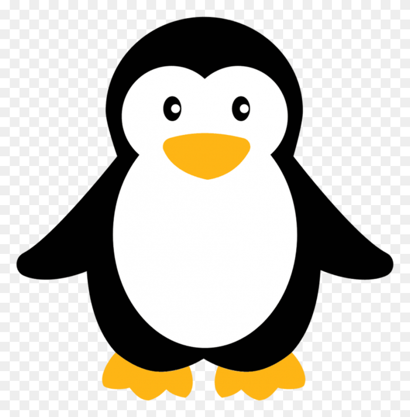 891x907 Gallery Of Penguin With Bell Transparent Clip Art Penguin Clipart, Bird, Animal, Snowman HD PNG Download
