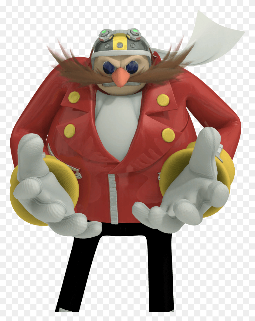 779x995 Gallery Official Art Dr Eggman Sonic Riders Zero Gravity, Toy, Figurine, Super Mario HD PNG Download