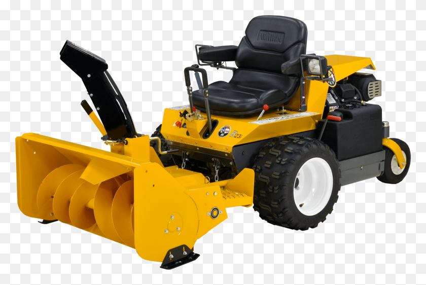 1600x1031 Gallery Walker Lawn Mower With Snow Plow, Tool, Bulldozer, Tractor HD PNG Download