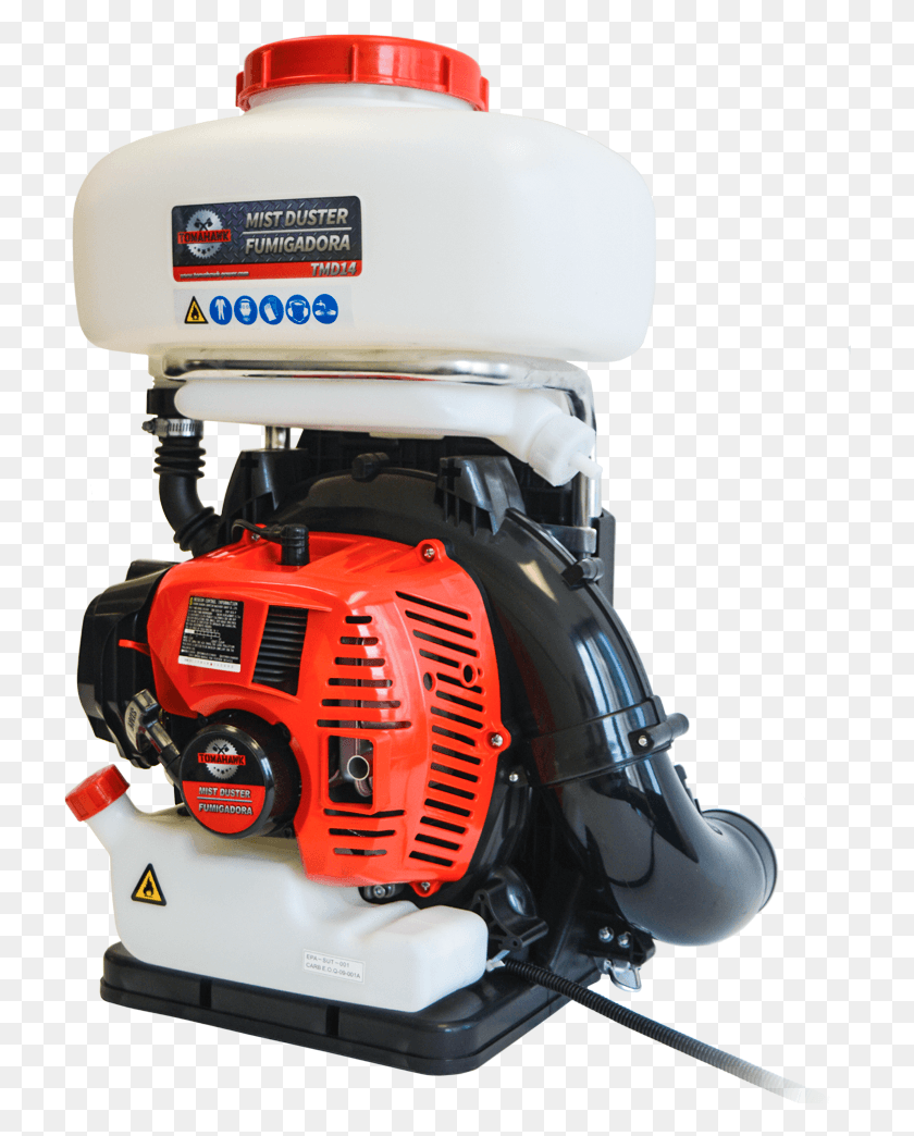 724x984 Gallon Gas Power Backpack Fogger Sprayer Duster Leaf Mosquito Sprayer, Machine, Motor, Engine HD PNG Download