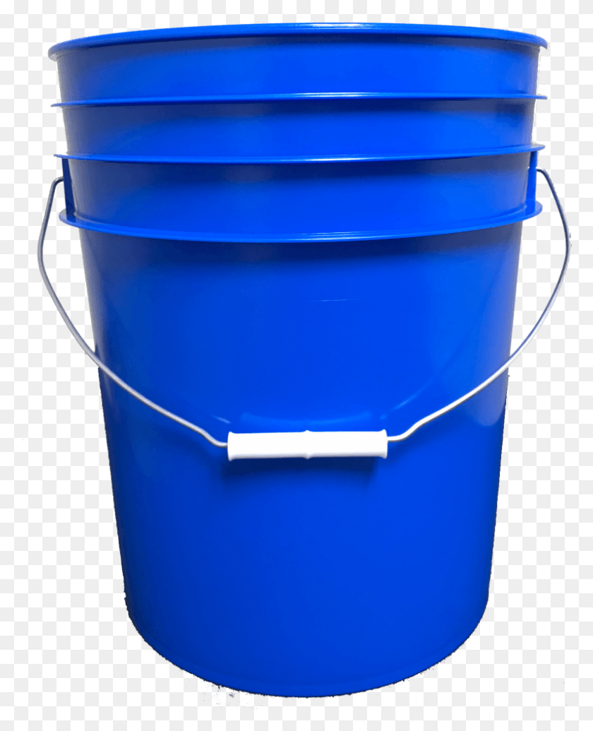 796x995 Gallon Round Plastic Bucket Chevron Blue Bucket Blue, Milk, Beverage, Drink HD PNG Download