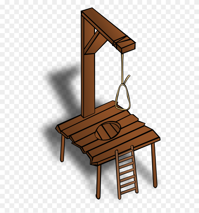 550x841 Gallows Hanging Wooden Construction Punishment Gallows Clipart, Musical Instrument, Wood, Piano HD PNG Download