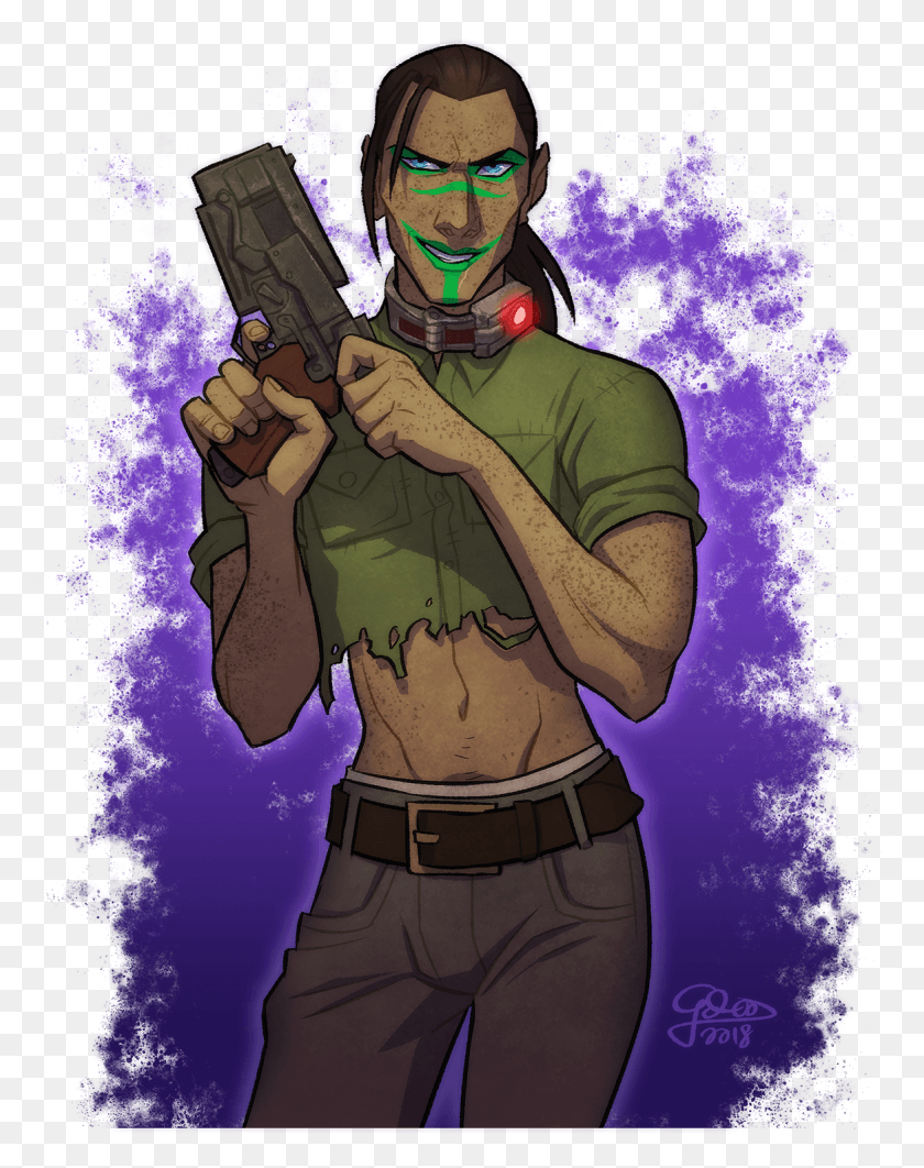 1167x1500 Galoo Art Fight Attacks From Today Whoo Baby I Made Airsoft Gun, Человек, Человек, Рука, Hd Png Скачать