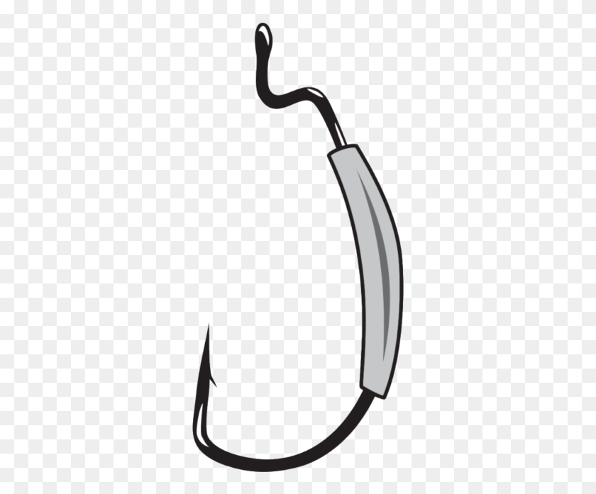 299x637 Gamakatsu 74413 116 Oz Weighted Fishing Hooks, Weapon, Weaponry, Blade HD PNG Download