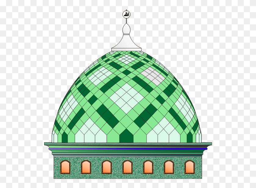 553x557 Gambar Masjid Check Out Gambar Masjid Dome, Architecture, Building, Lamp HD PNG Download