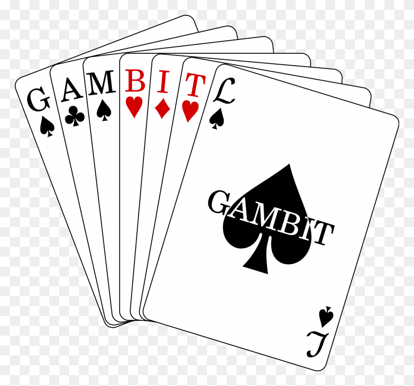 1498x1387 Gambit Line Art, Азартные Игры, Игра, Текст Hd Png Скачать