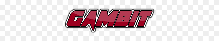 349x100 Gambit Logo Big Fictional Character, Label, Text, Word HD PNG Download