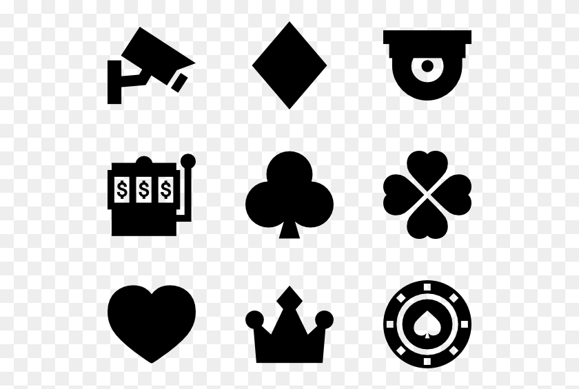 529x505 Gamble Casino Icons, Gray, World Of Warcraft HD PNG Download