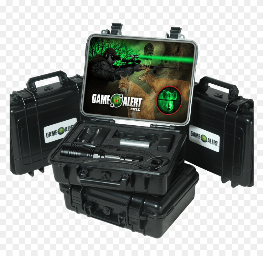 901x877 Game Alert Rifle Mount Night Hunting Light Kit Video Camera, Camera, Electronics, Machine HD PNG Download