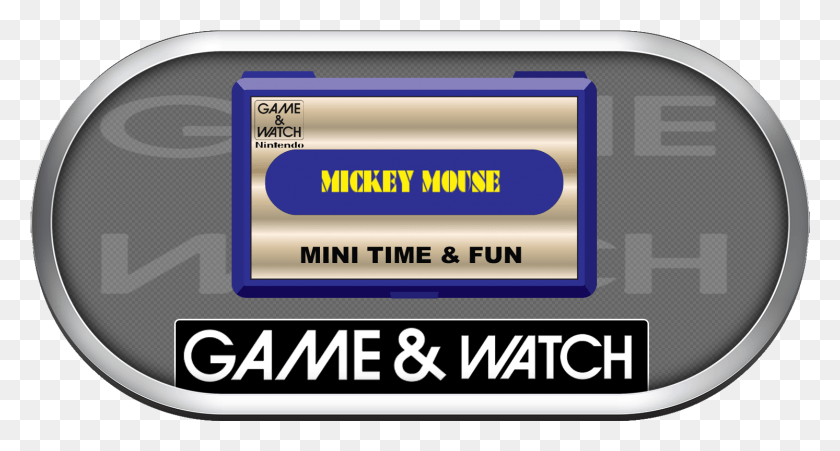 1493x750 Game Amp Watch Silver Ring Clear Game Logo Set Credit Game Amp Watch, Label, Text, Paper HD PNG Download
