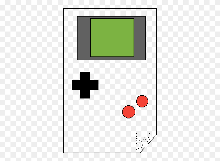 357x553 Game Boy, Электроника, Word, Экран Hd Png Скачать