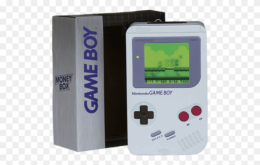 505x474 Descargar Png Game Boy Tin Money Box Gameboy Reloj Despertador, Teléfono Móvil, Electrónica Hd Png
