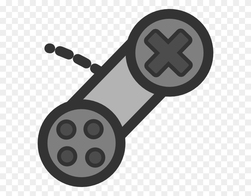 588x596 Game Controller Clip Art Vector Clip Art Online Royalty Controller Clipart, Shovel, Tool, Weapon HD PNG Download